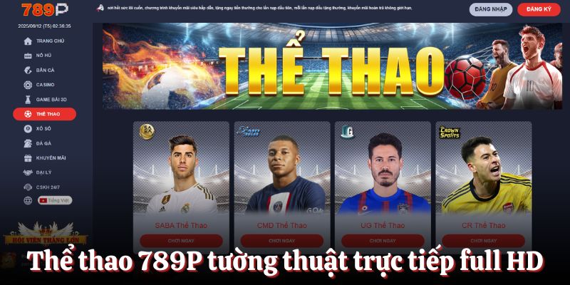 Thể thao 789P full HD